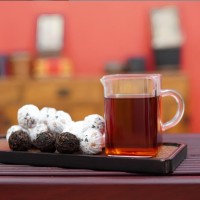 六堡古树龙珠茶 2003梧州广西黑茶老茶六堡茶特制