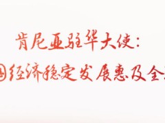 肯尼亚驻华大使：中国经济稳定发展惠及全球